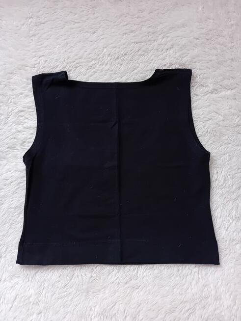 Czarny top bluzka