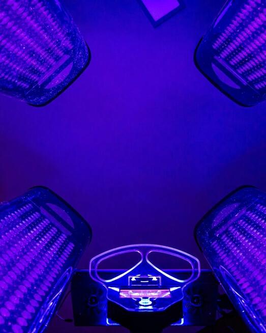 Solarium stojące nowe Indjo Smart 100% LED G2 OPEN SUN