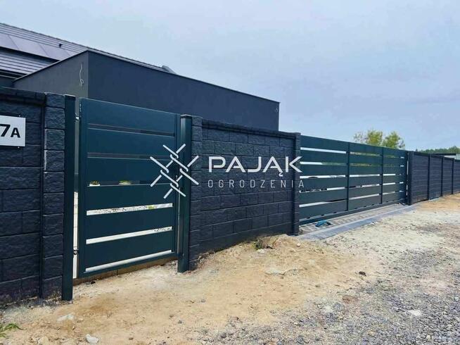 Kompletne ogrodzenia panelowe-bramy-furtki