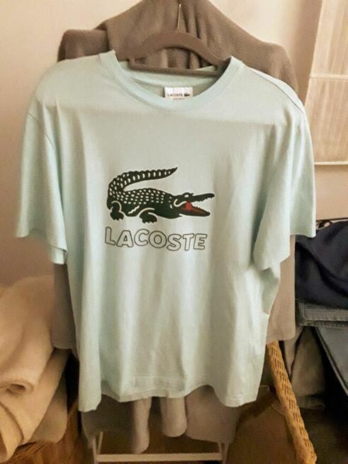 Lacoste koszula niebieska rozmiar L