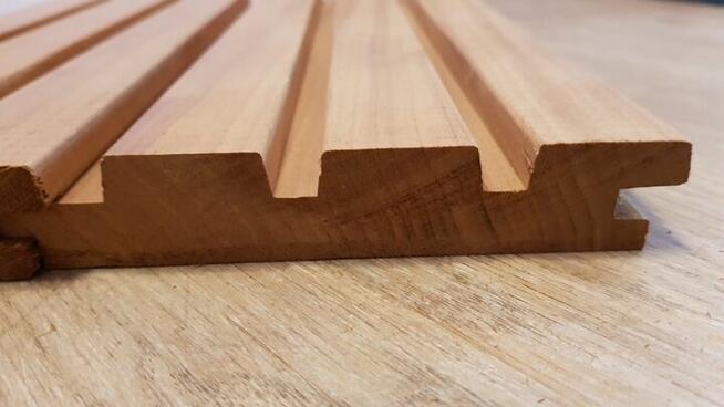 Deska elewacyjna thermo abachi ayous 25x143mm Profil 3RHOMB