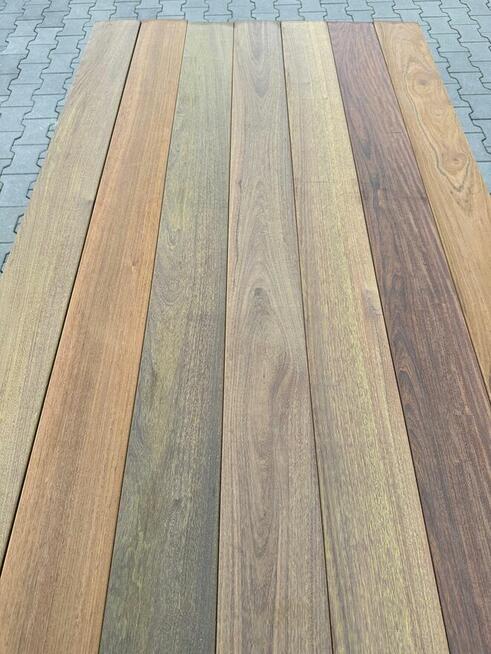 DESKA TARASOWA EGZOTYCZNA GŁADKA IPE Fas KD 21X145