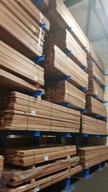 Deska tarasowa egzotyczna meranti ryflowana KL.FAS KD 28x145