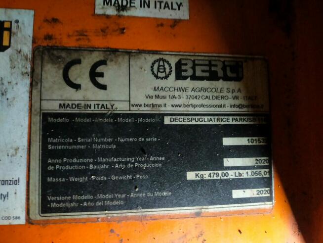 Mulczer do utylizacji krzaków