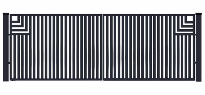 Brama typ CLASSIC A - 4,00 x 1,50 m