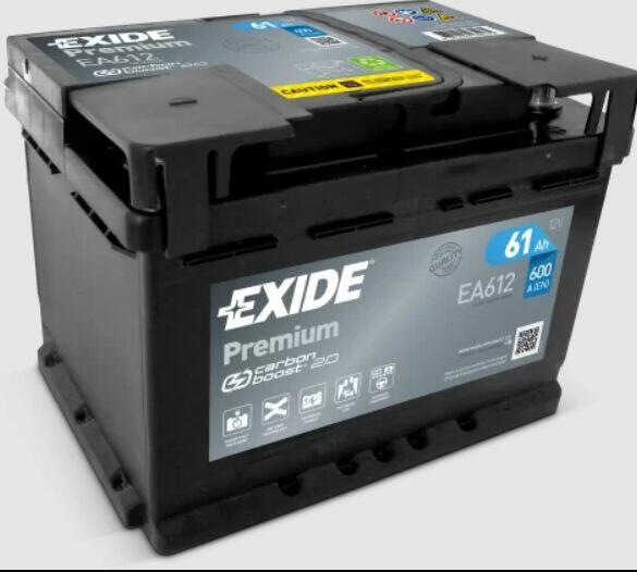 Akumulator Exide Premium 61Ah 600A