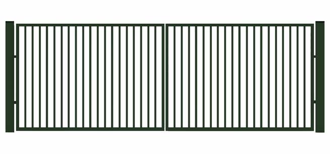 Brama typ P-20 - 4,00 x 1,25 m