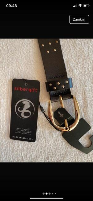 Pasek do spodni Silbergift