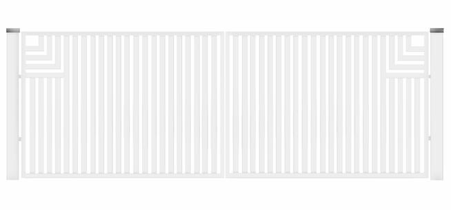 Brama typ CLASSIC A - 4,00 x 1,75 m