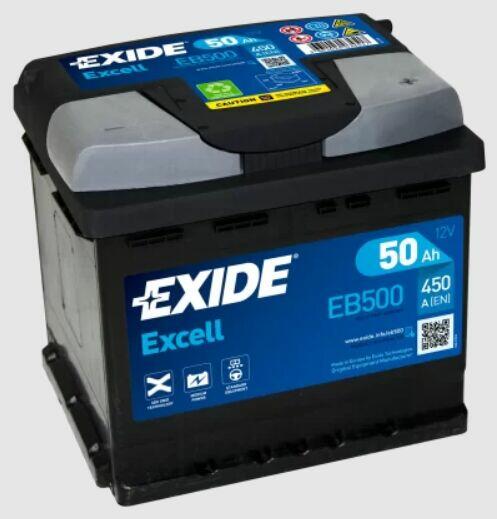 Akumulator Exide Excell 50Ah 450A