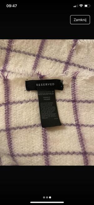 Szalik w kratkę Reserved