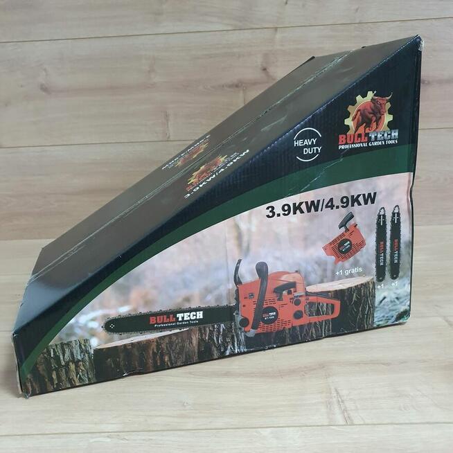Piła spalinowa łańcuchowa bulltech 2x prowadnica BT-7006