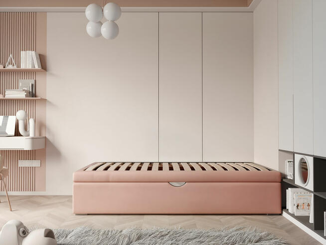 Łóżko dziecięce SWEETIE 100x200 z szuflada na pościel NOWOŚĆ