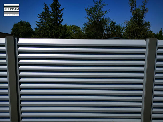 nowoczesna brama aluminiowa Wysoka jakość ALUBRAM