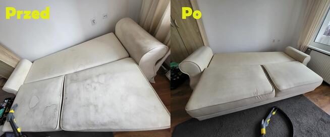 Pranie tapicerki, narożnika, sofy, materaca, dywanu...