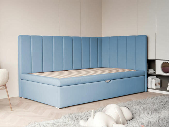 Łóżko dziecięce CHASE 100x200 z szufladą na pościel