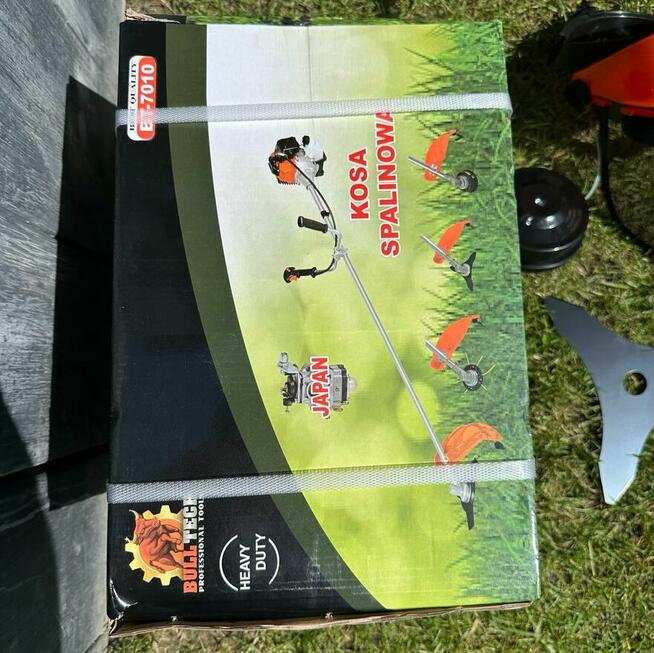 WYPRZEDAŻ!! NOWA PODKASZARKA/KOSA spalinowa 6.1km 52cc bullt