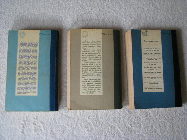 Saga o Jarlu Broniszu, komplet 3 tomy, Władysław Jan Grabski