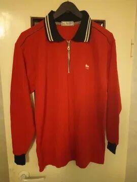 Sweter-czerwony męski