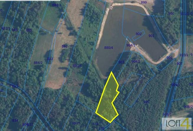 Działka rolna Stare Żukowice gm. Lisia Góra