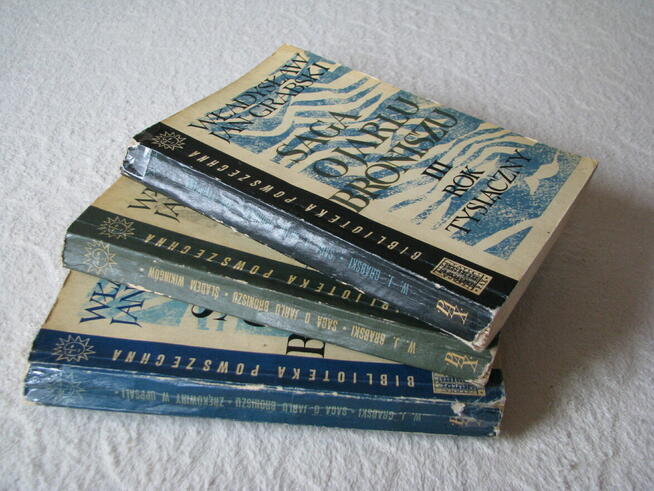 Saga o Jarlu Broniszu, komplet 3 tomy, Władysław Jan Grabski