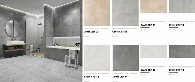 gres 30/60 60/60 croft matowy gat.1 cerrad