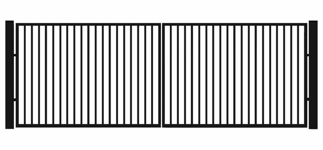 Brama typ P-20 - 4,00 x 1,25 m