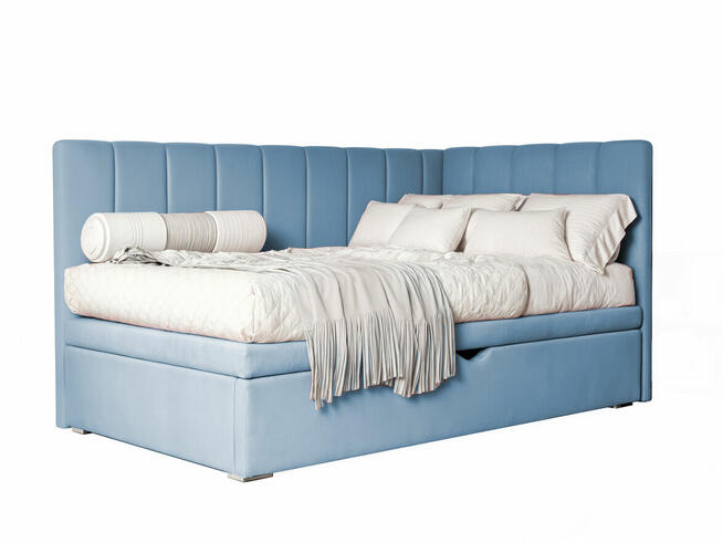 Łóżko dziecięce CHASE 100x200 z szufladą na pościel