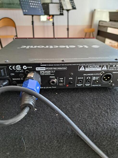 Sprzedam kolumnę basową Hlf 410 Ampeg i TC elektronic Bh 550