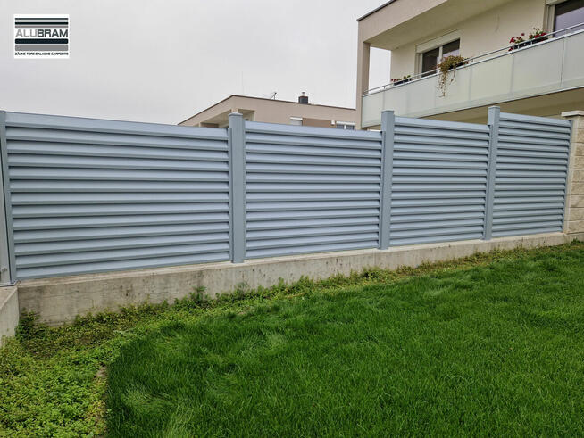 Ogrodzenie lamelowe | lamello | żaluzja | ALUBRAM