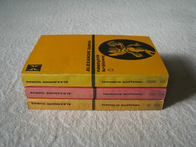 Naszyjnik królowej, Alexandre Dumas komplet - 3 tomy