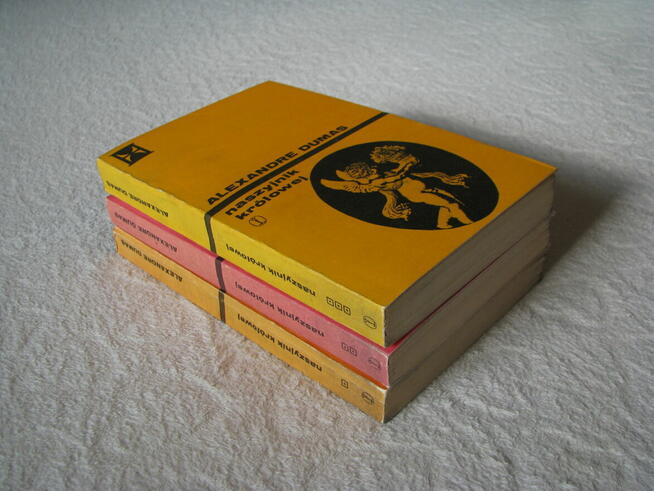 Naszyjnik królowej, Alexandre Dumas komplet - 3 tomy