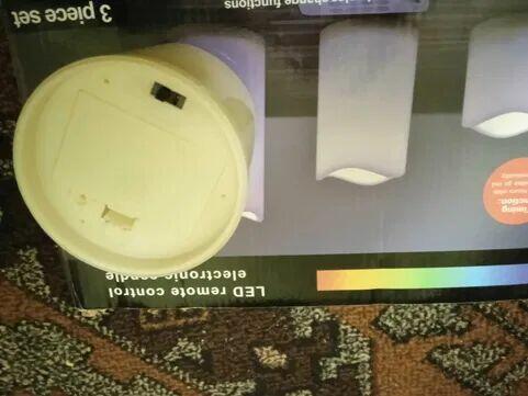 3 sztuki świec na baterie