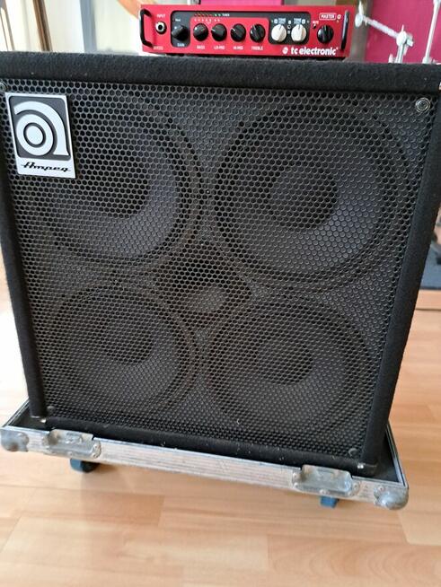 Sprzedam kolumnę basową Hlf 410 Ampeg i TC elektronic Bh 550