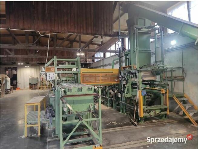 Linia do produkcji wsporników do palet