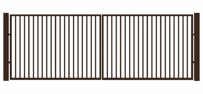 Brama typ P-20 - 4,00 x 1,25 m