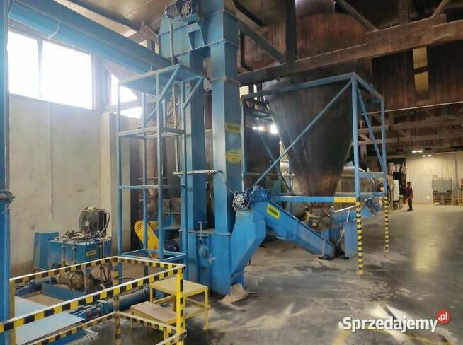 Linia do produkcji wsporników do palet