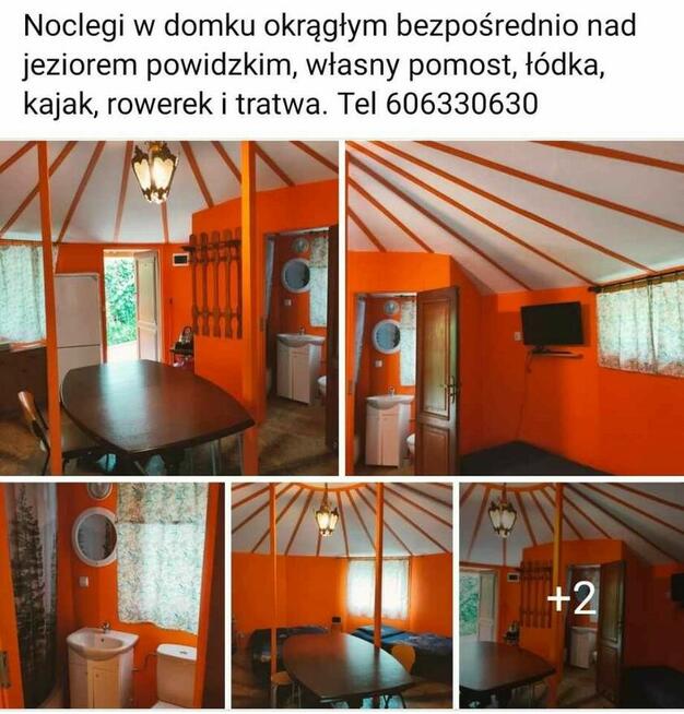 Agroturystyka bezpośrednio nad jeziorem powidzkim u Piotra