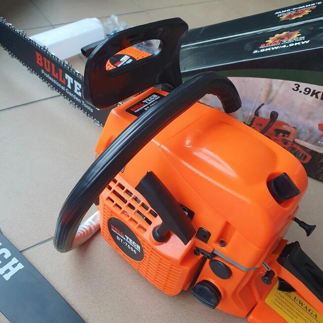 Piła spalinowa łańcuchowa bulltech 2x prowadnica BT-7006
