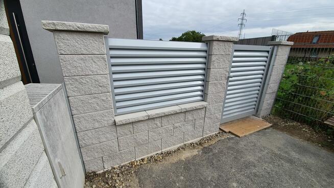 Ogrodzenie lamelowe | lamello | żaluzja | ALUBRAM