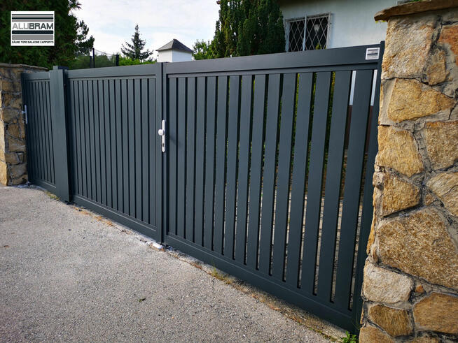 Ogrodzenia aluminiowe, bramy zadaszenia, ALUBRAM