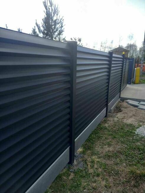 Ogrodzenie lamelowe | lamello | żaluzja | ALUBRAM