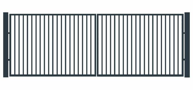 Brama typ P-20 - 4,00 x 1,25 m