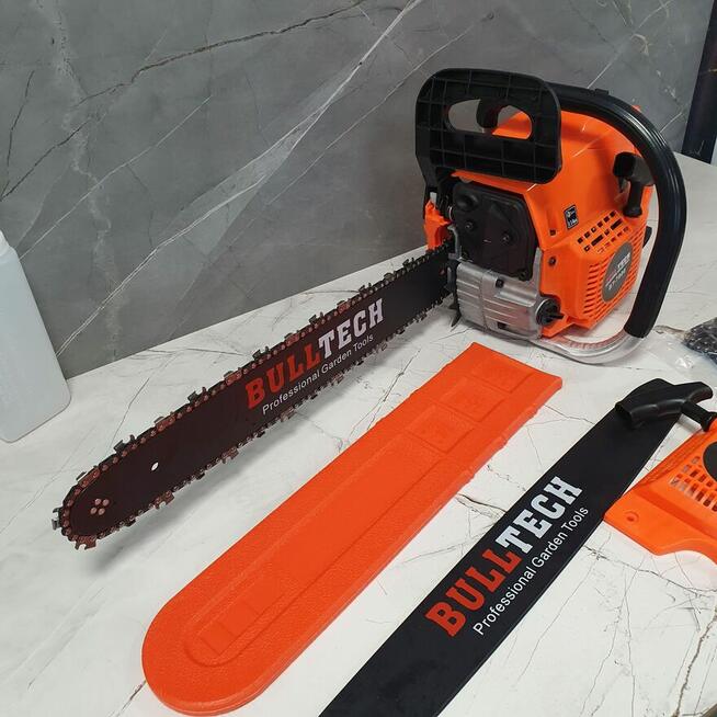 Piła spalinowa łańcuchowa bulltech 2x prowadnica BT-7006