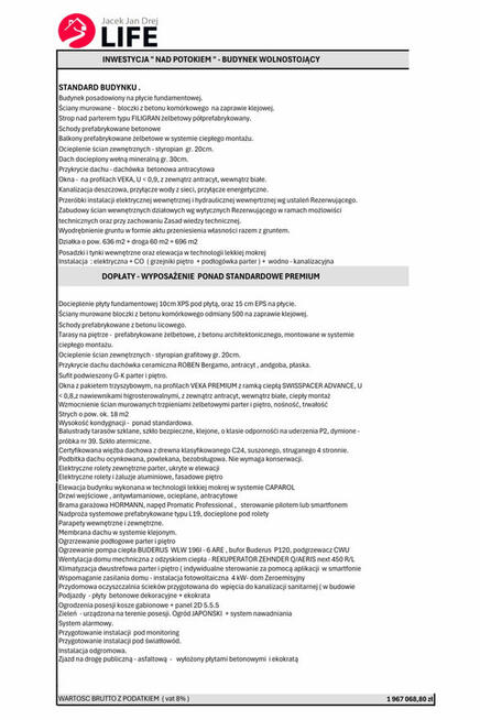 Ekologiczne DOMY Osiedle Nad Potokiem, Słotwina