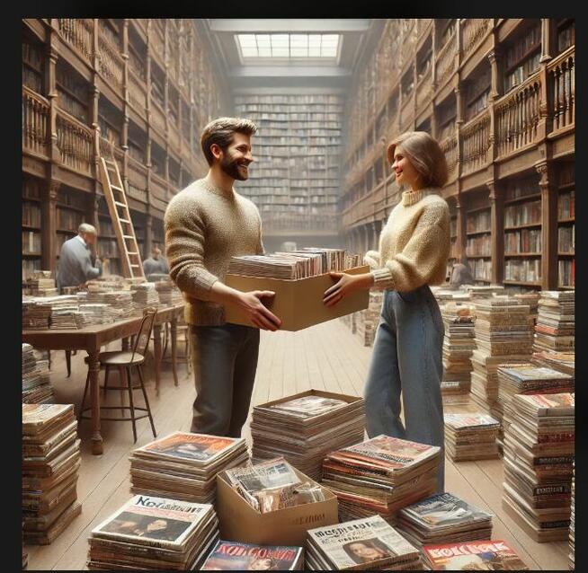 Wymiana kolekcjonerska – poszukuję osób do wymiany gazet,