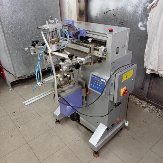 Maszynę do Sitodruku na Okrągło i Płasko