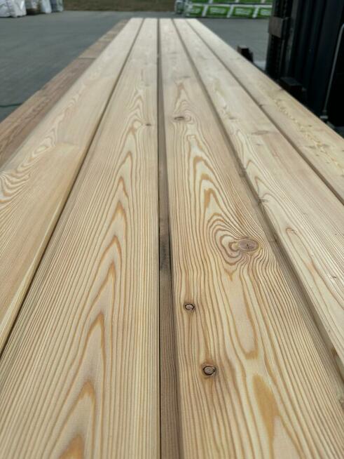 Deska Elewacyjna Modrzew Syberyjski Profil C Kl. A/B 21x143