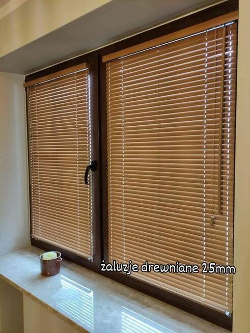 Żaluzje drewniane, plisy, rolety D/N, moskitiery