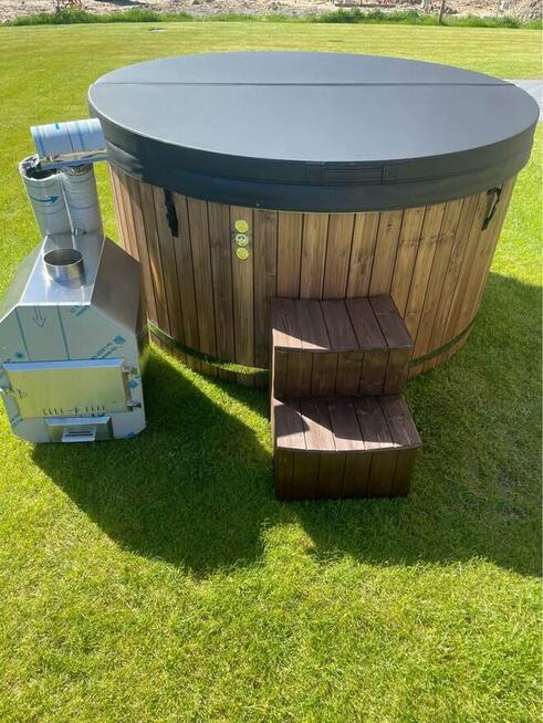 Balia z gorącą wodą - domowe SPA w Twoim Ogrodzie - Premium